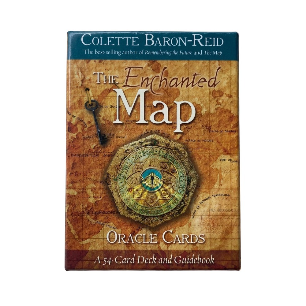 Colette Baron-Reid The Enchanted Map Oracle Cards Deck & Guidebook Set Spiritual